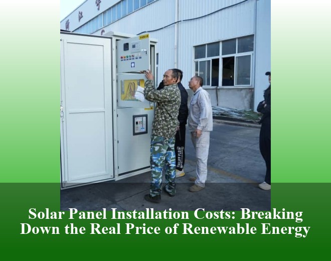 Solar Panel Installation Costs: Breaking Down the Real Price of Renewable Energy